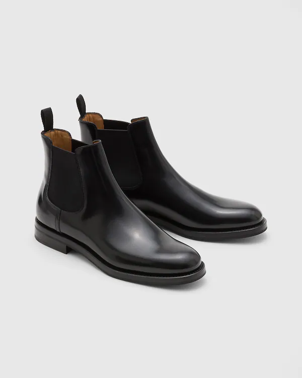 Monmouth Wg Polished Binder Chelsea Boot