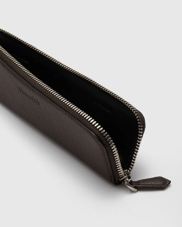 Pouch Deer Print Calfskin Pen Case