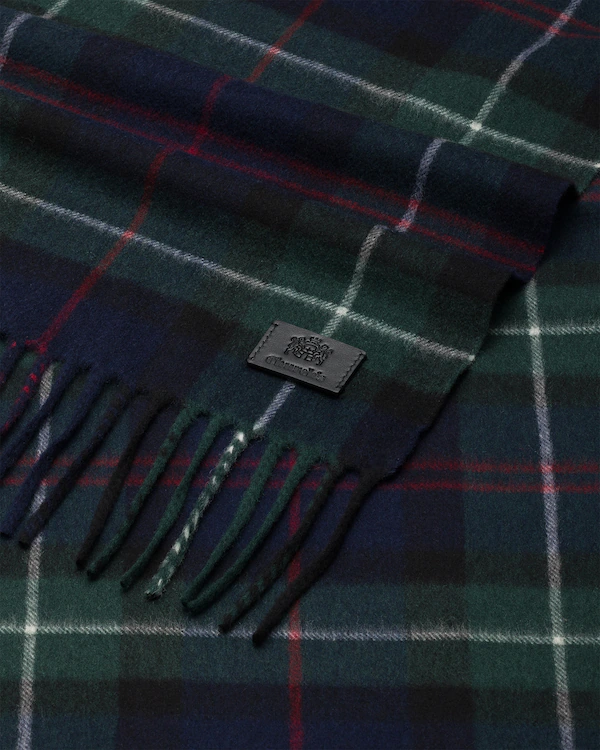Scarf Cashmere Wool Tartan Scarf