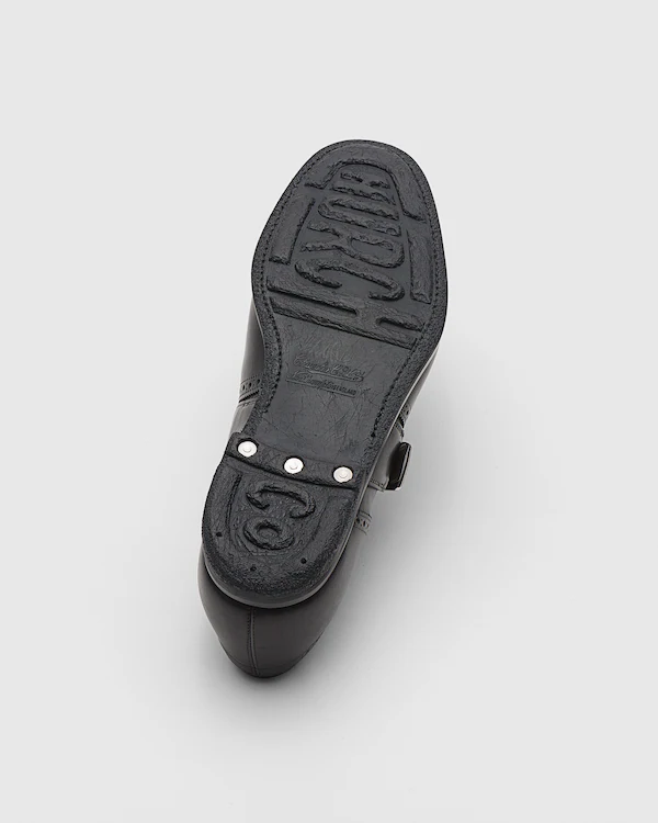 Shanghai Decò Calf Leather Monk Strap Loafer