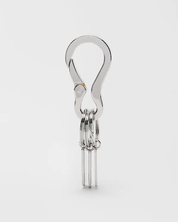 Loop Keyring Enameled Steel Charm
