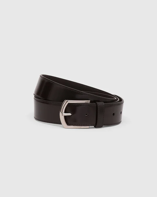 Classic Buckle Belt Polished Binder