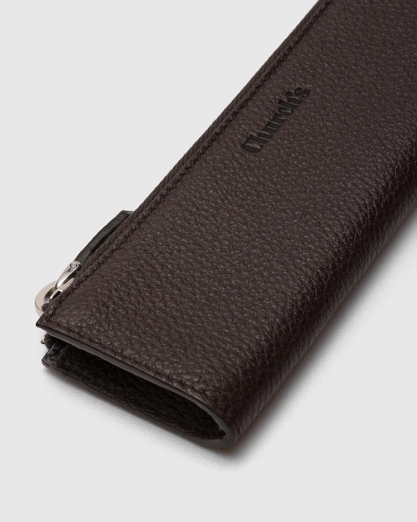 Pouch Deer Print Calfskin Pen Case
