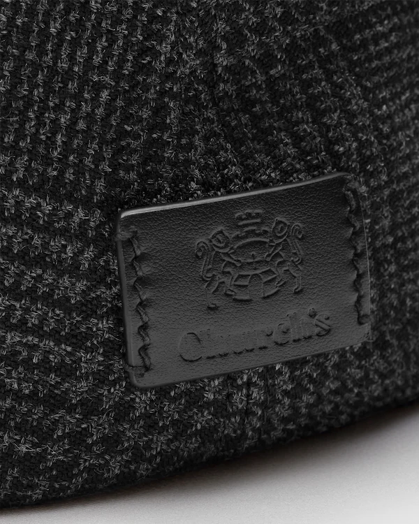 Driving cap Prince of Wales Wool Driver Cap