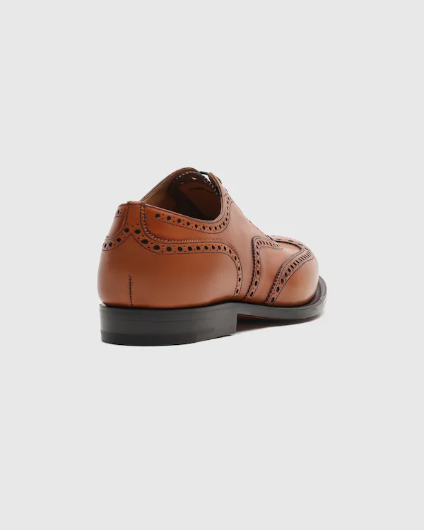 Chetwynd Bleached Calfskin Oxford Brogue