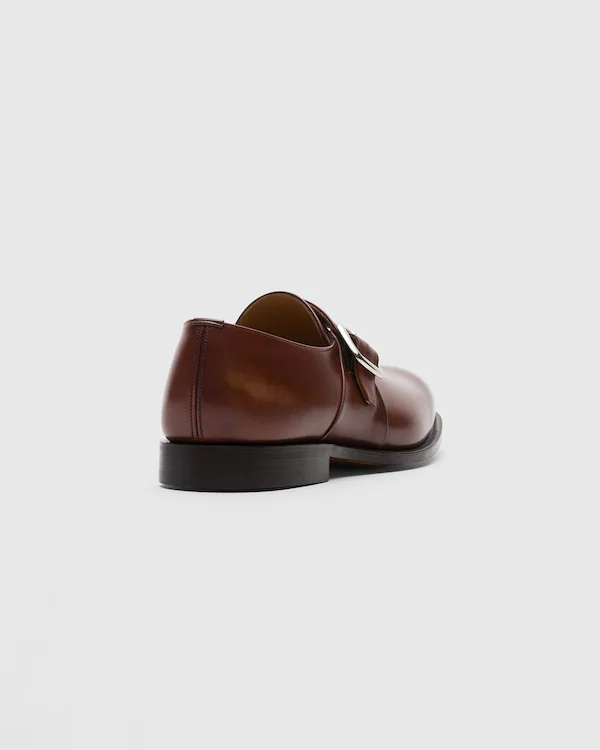 Westbury Bleached Calfskin Monk Strap