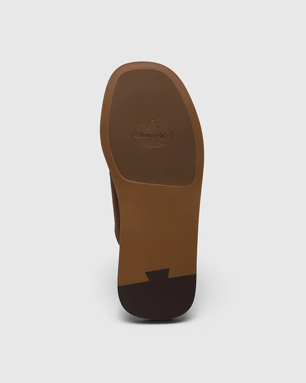 Oriyah Suede Crisscross Sandal