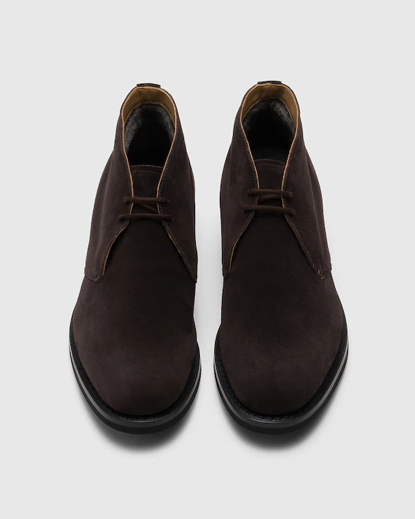 Ryder Fur Lw Suede and Sheepskin Desert Boot