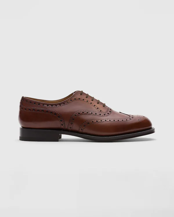 Burwood Bleached Calfskin Oxford Brogue