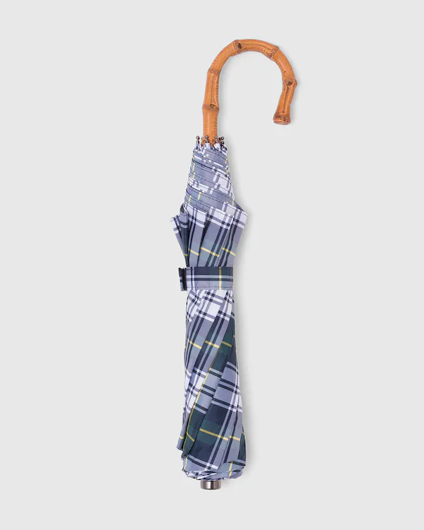 Telescopic Umbrella Tartan Whangee Handle