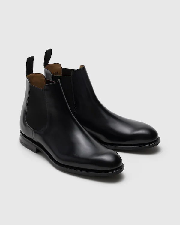 Amberley R 2.0 Polished Fumé Leather Chelsea Boot