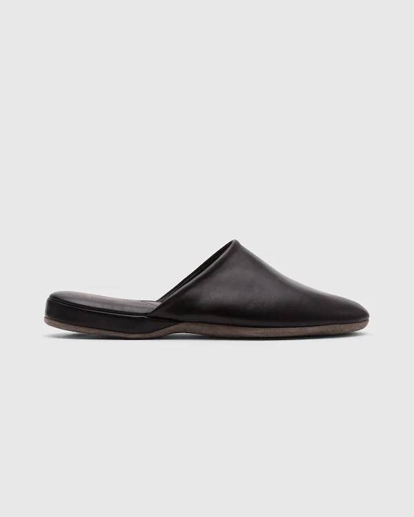 Arran Nappa Leather Slipper