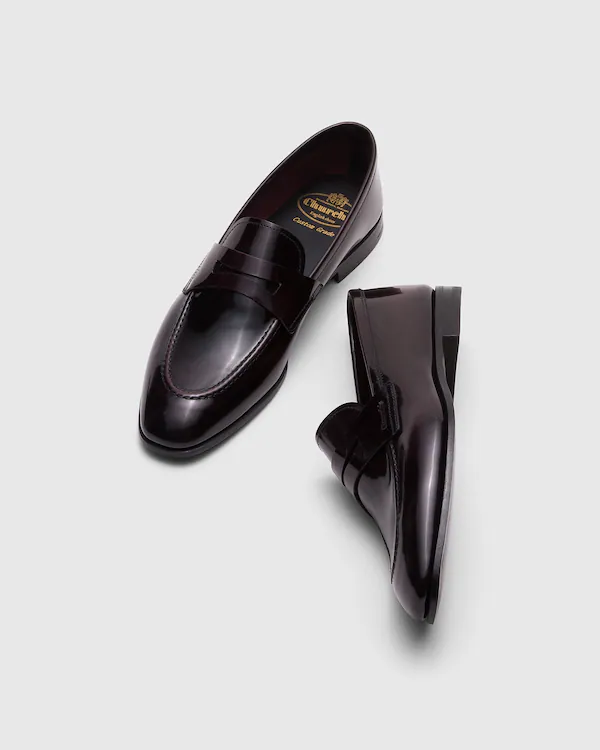 Maesteg Polished Fumé Loafer