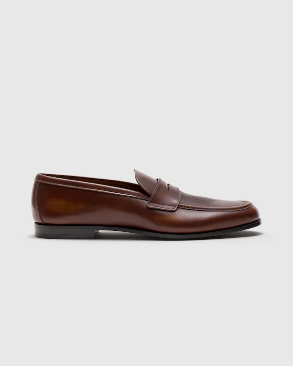 Rother Fumé Brushed Leather Loafer