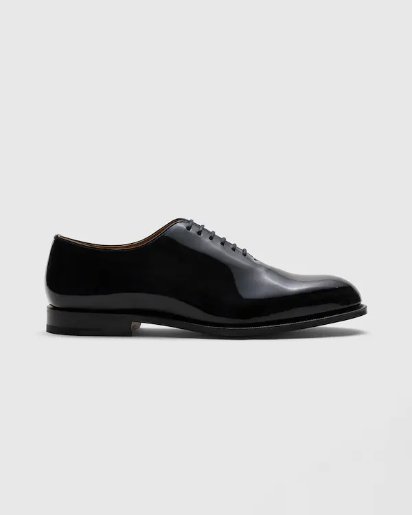 Oldford Patent Leather Whole Cut Oxford