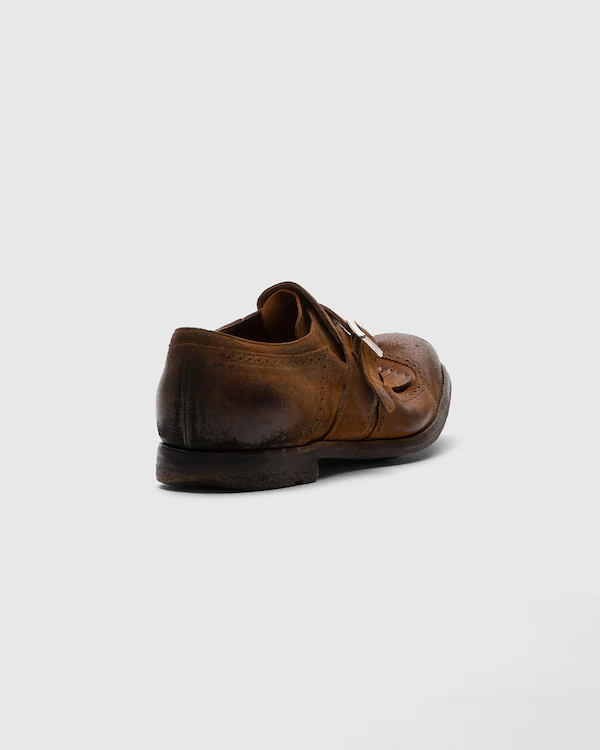 Shanghai Vintage Suede Buckle Loafer