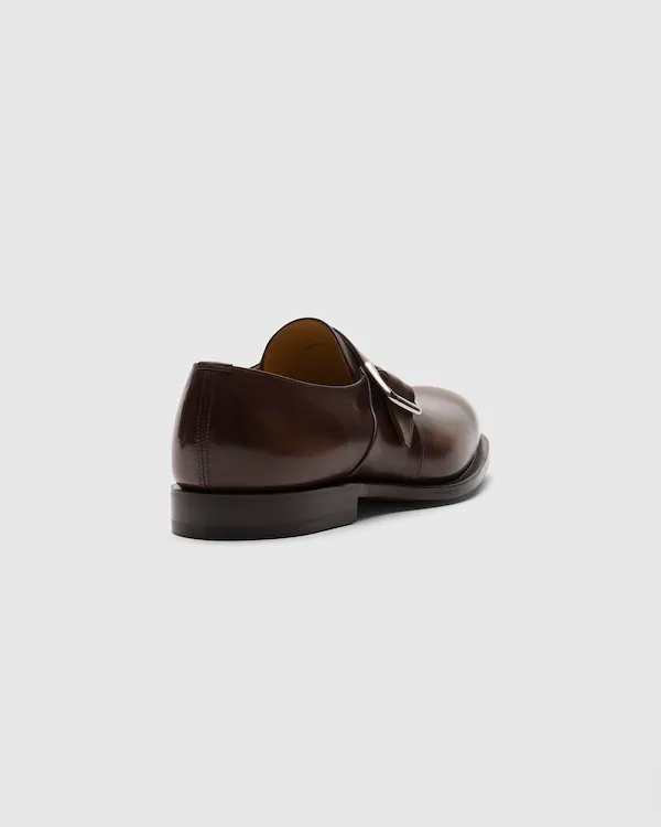 Westbury Bleached Calfskin Monk Strap
