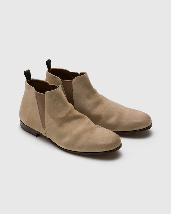 Reigate Antiqued Suede Chelsea Boot