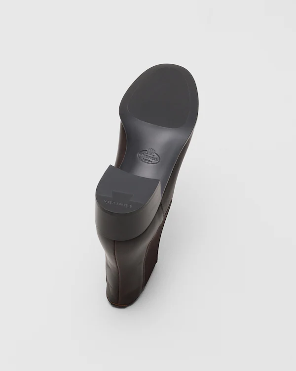 Otillie Polished Fumé Leather Chelsea Boot